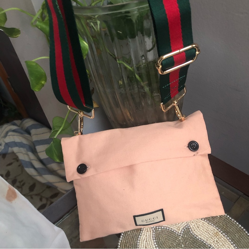 Gucci men’s  Toiletry bag/pouch converted to crossbody bag shoulder bag . - Picture 5 of 11